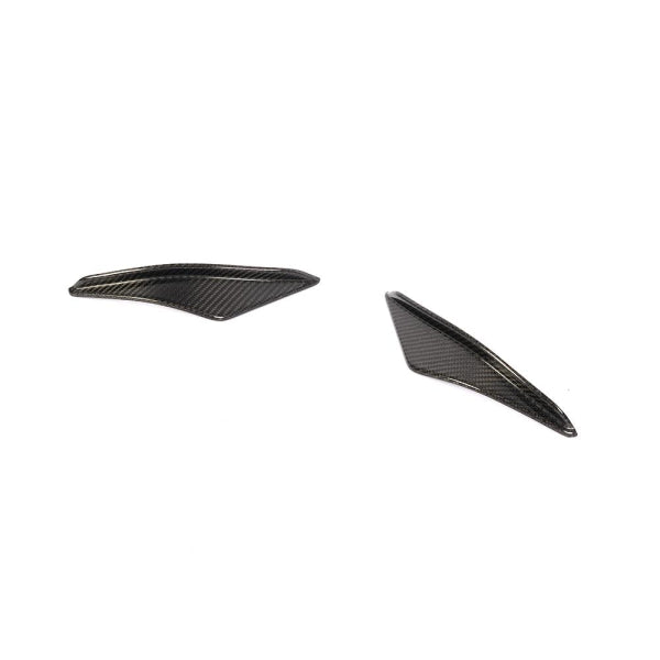 Främre stötfångarfenor (canards) i carbon för Mercedes-Benz SLS AMG C197/R197 – bild 2