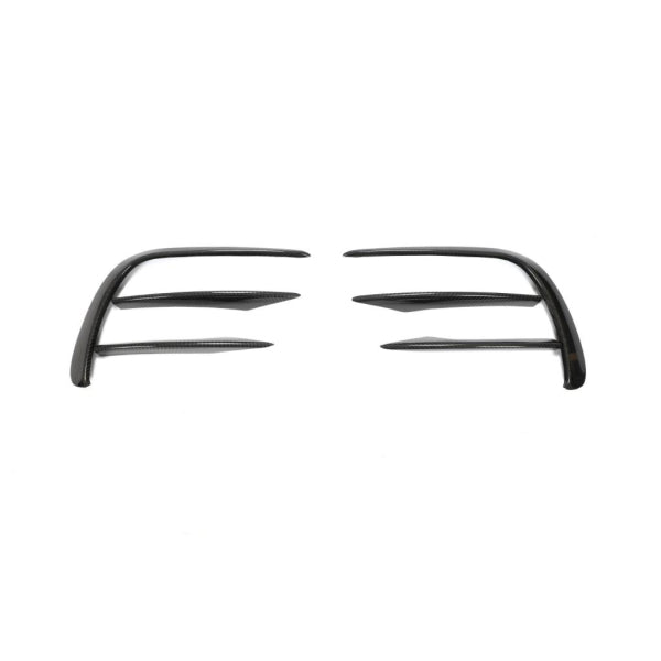 Främre stötfångarfenor i carbon för Mercedes-Benz E-klass W213 Sport / C238 E53 AMG