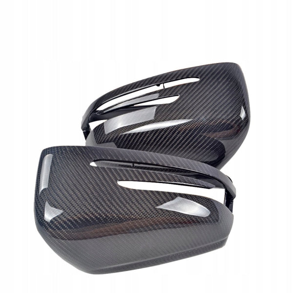 Backspegelkåpor i carbon för Mercedes-Benz A W176, C W204, E W212, CLA W117, CLS W218 m.fl.