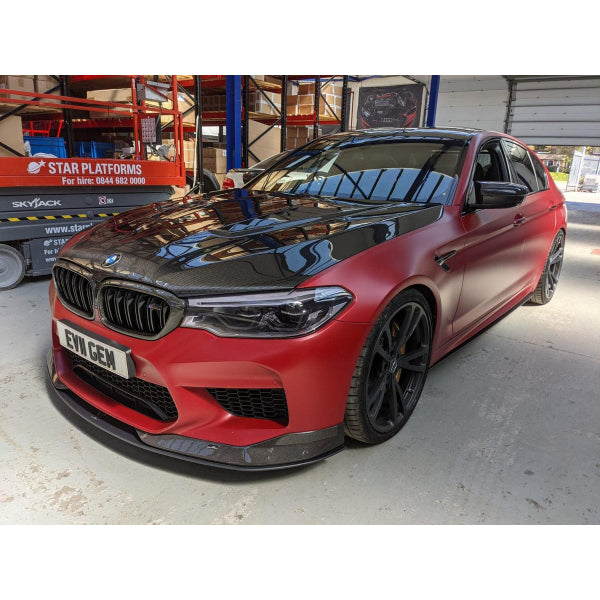 Motorhuv i pre-preg carbon för BMW M5 F90 2018–2023