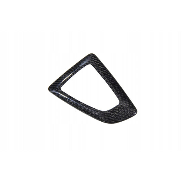 Ram runt växelspaksknopp i carbon (variant 3) för BMW 1/3/4/5-serie, X3, X5, X6