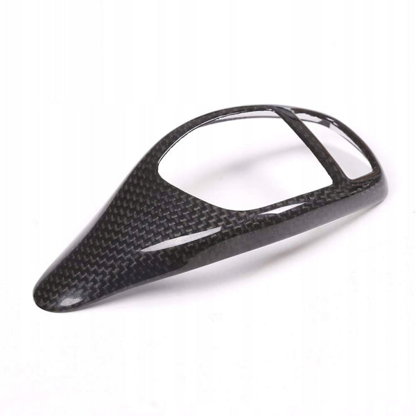 Kåpa för växelspaksknopp i carbon (variant 2) för BMW 1/3/4/5-serie, X3, X5, X6