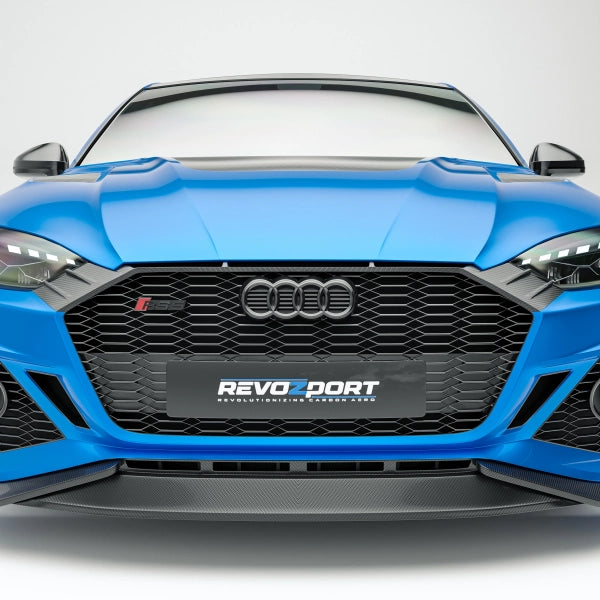 Frontgrill i pre-preg carbon för Audi RS5 B9.5