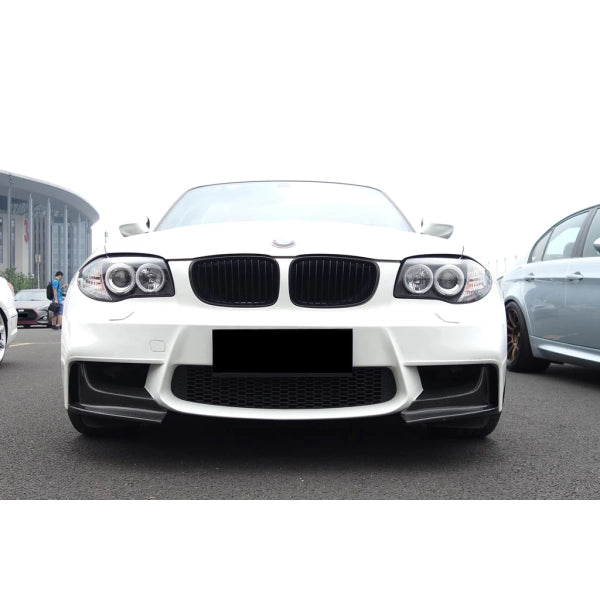 Sidosplitters till främre stötfångare i carbon för BMW 1M E82 Coupé – bild 3