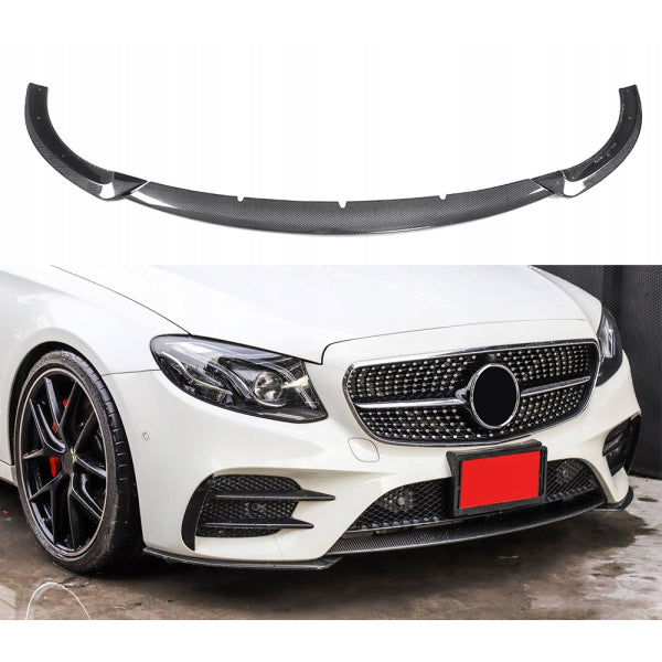 Frontspoilerset (3 delar) i carbon för Mercedes-Benz E-klass W213 E43 / AMG-paket