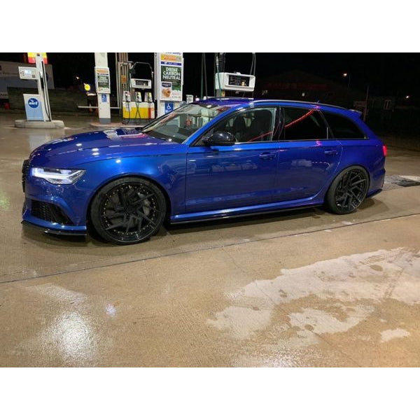 Sidokjolar i carbon för Audi RS6 C7 2013–2018