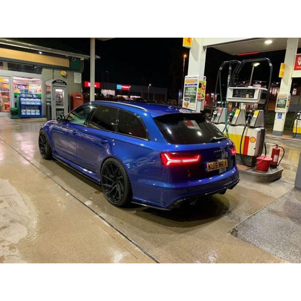 Sidokjolar i carbon för Audi RS6 C7 2013–2018