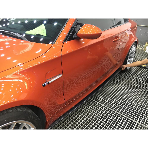Sidokjolar i carbon 1M för BMW 1-serie E82/E81 – bild 4