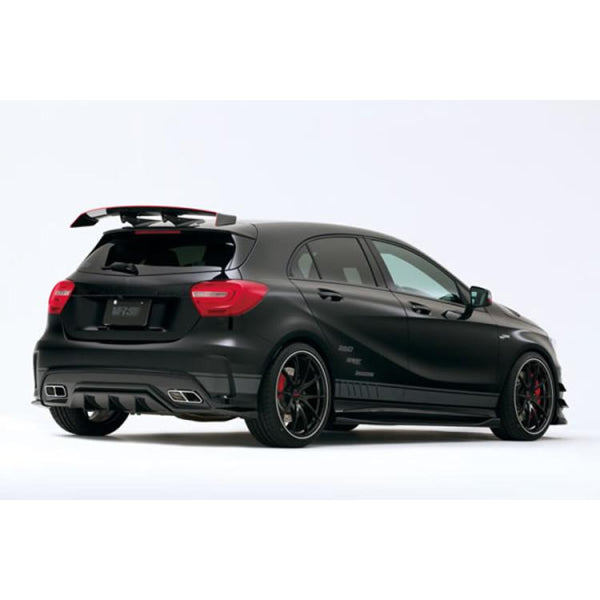 Sidokjolar i blank carbon VRS för Mercedes-Benz A-klass W176 Sport/AMG