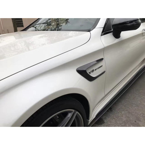 Sidokjolar i carbon för Mercedes-Benz C-klass Coupé C205 C63 AMG