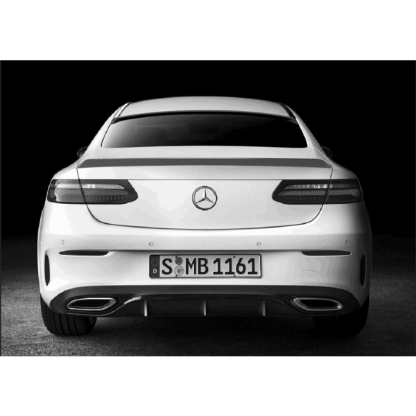Bakspoiler i carbon för Mercedes-Benz E-klass C238 Coupé Sport