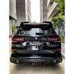 Övre bakspoiler i Dry Carbon för BMW X5 G05 2022–2024 – bild 2