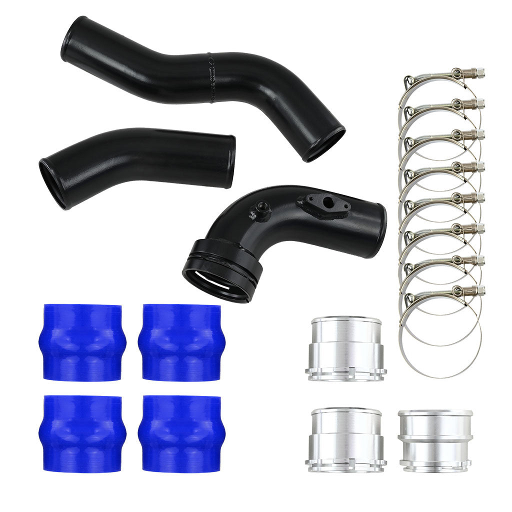 FMIC.EU Laddluftsrör (charge pipe) – BMW F20 / F21 / F22 / F30 / F32 N20 / N26 2.0 2012–2018 (Blå)