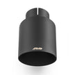 Angle-cut Rostfritt stål Ändrör with black coating PROM.KSCC89