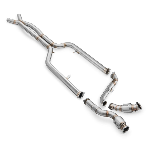 Downpipe set with catalytic converter + midpipe do BMW M3 (G80/G81), M4 (G82 / G83) 3.0 S58 Corsa Design