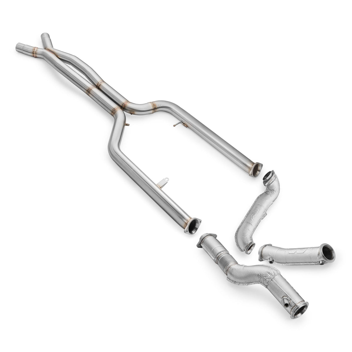 Downpipe set with catalytic converter + midpipe do BMW M3 (G80/G81), M4 (G82 / G83) 3.0 S58 Corsa Design