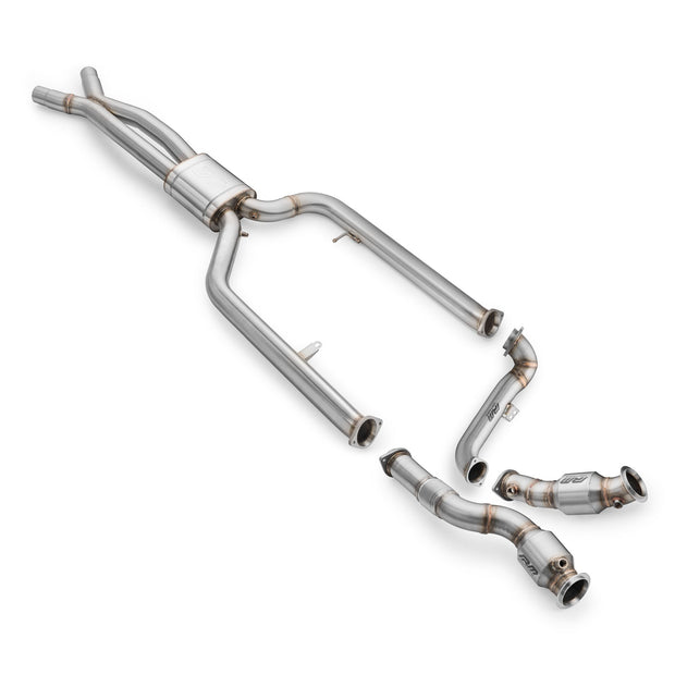 Downpipe set with catalytic converter + midpipe do BMW M3 (G80/G81), M4 (G82 / G83) 3.0 S58 Corsa Design