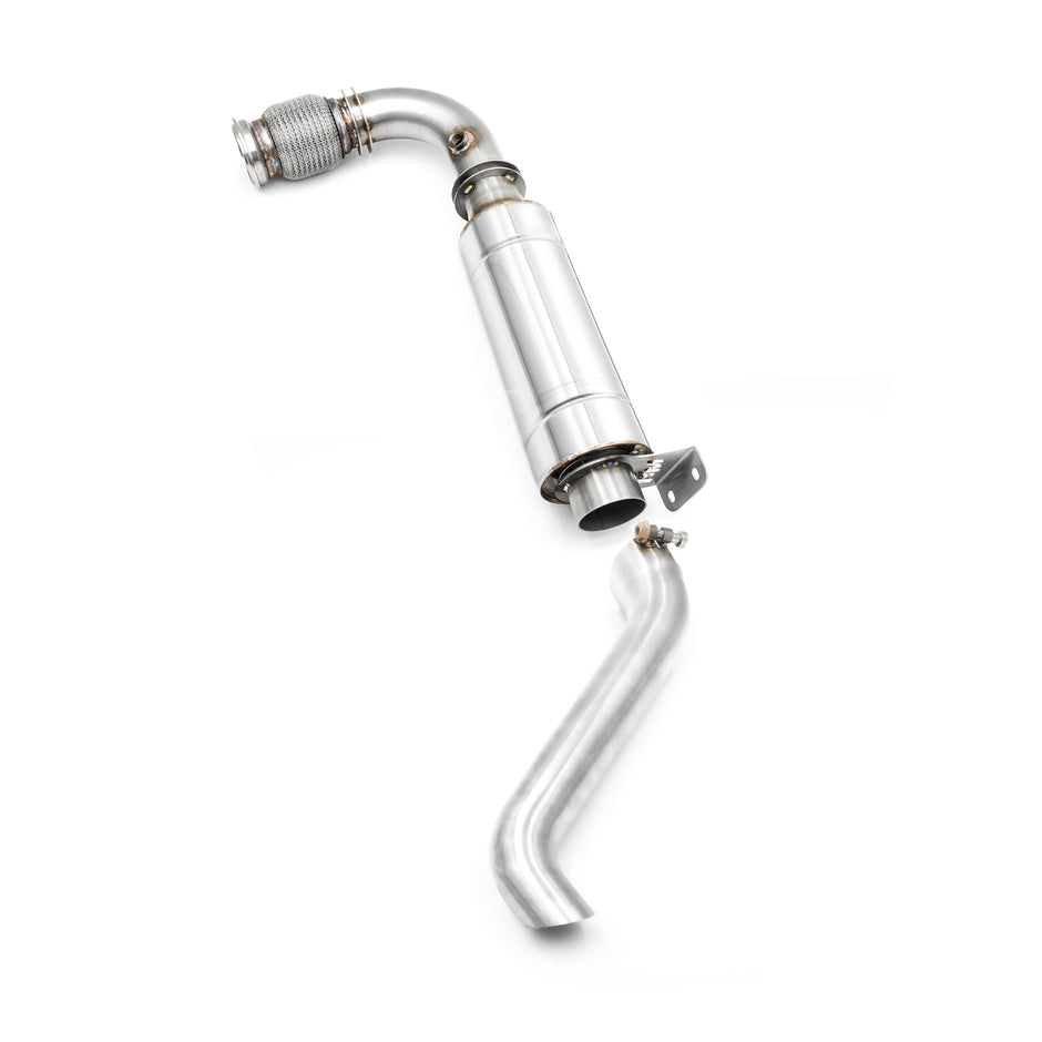 Can Am Maverick X3 Downpipe with Ljuddämpare and tips Corsa Design