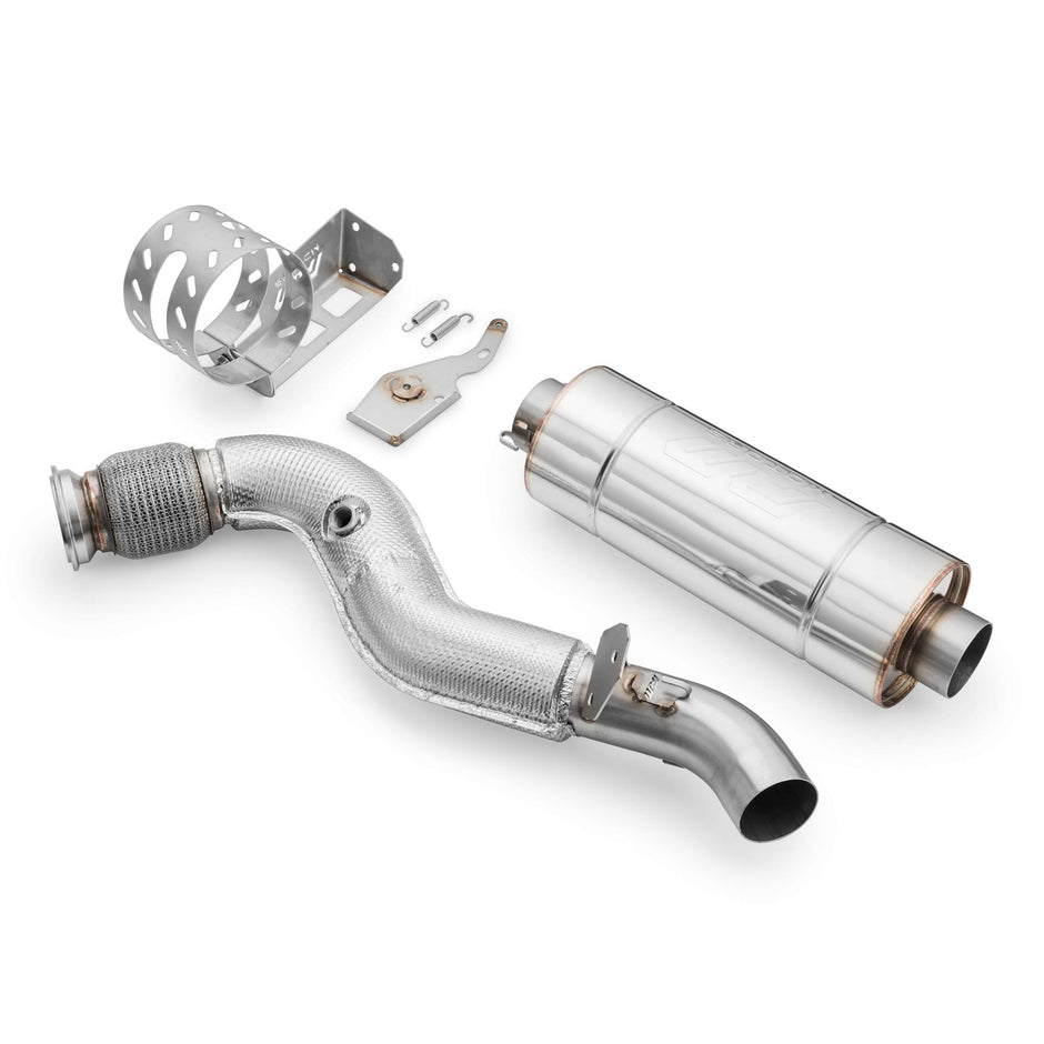 Can Am Maverick X3 Turbo sports exhaust with Ljuddämpare