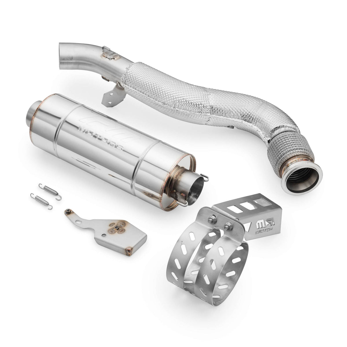 Can Am Maverick X3 Turbo sports exhaust with Ljuddämpare