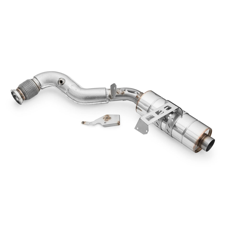 Can Am Maverick X3 Turbo sports exhaust with Ljuddämpare