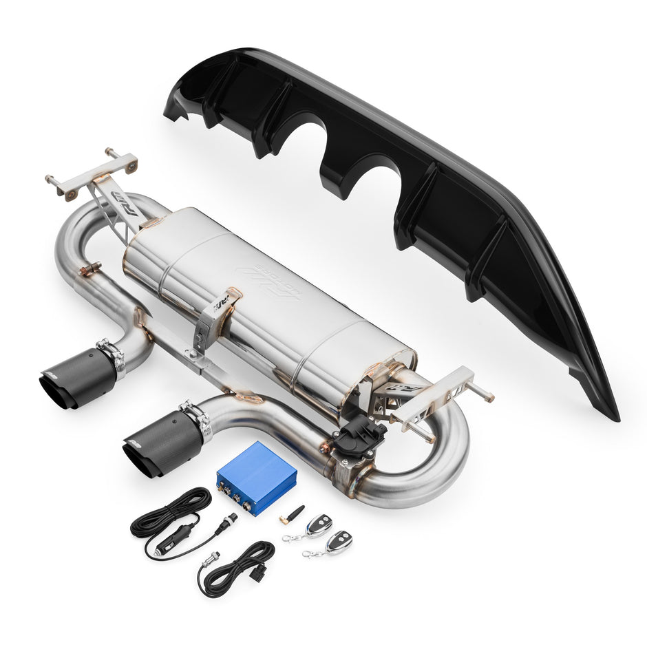 Mazda MX-5 ND exhaust Ljuddämpare complete with splitter