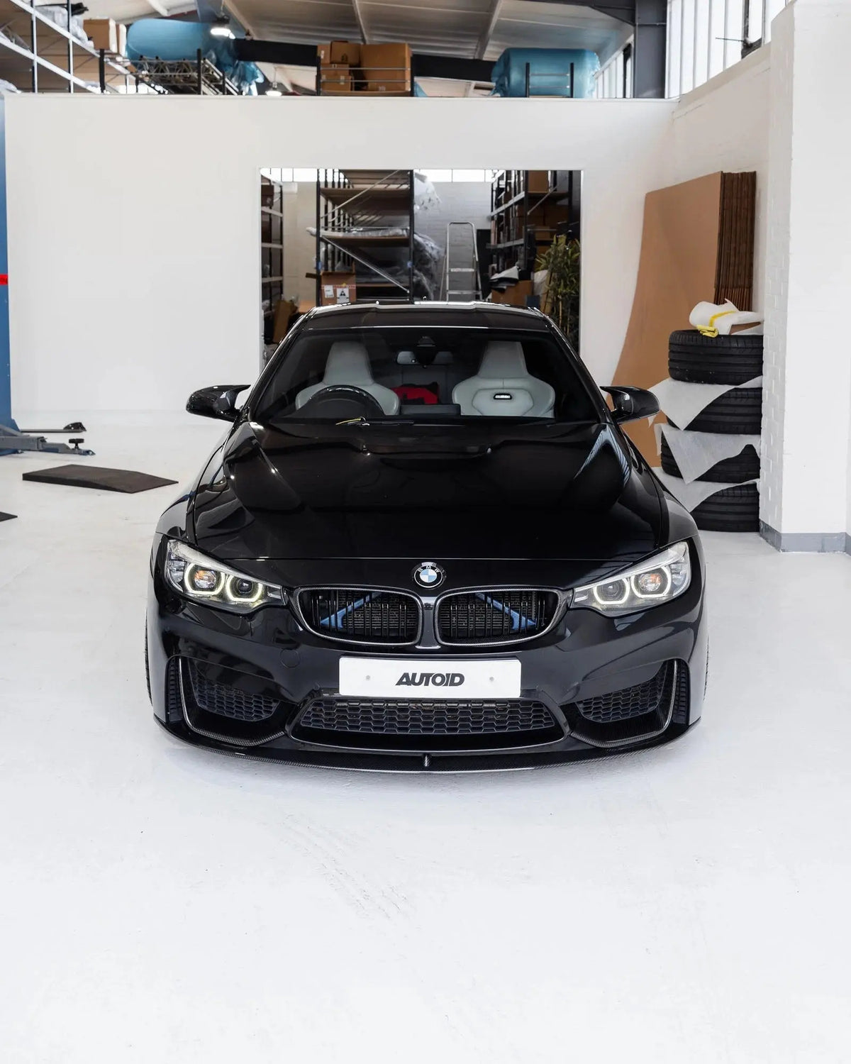 BMW 4-Serie F32 / F33 / F36 Njurar / Grill – Blanksvart (Komplett Set) Corsa Design