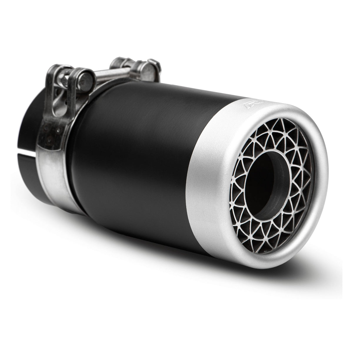 HYBRID Ändrör - straight rounded with diffuser silver Corsa Design