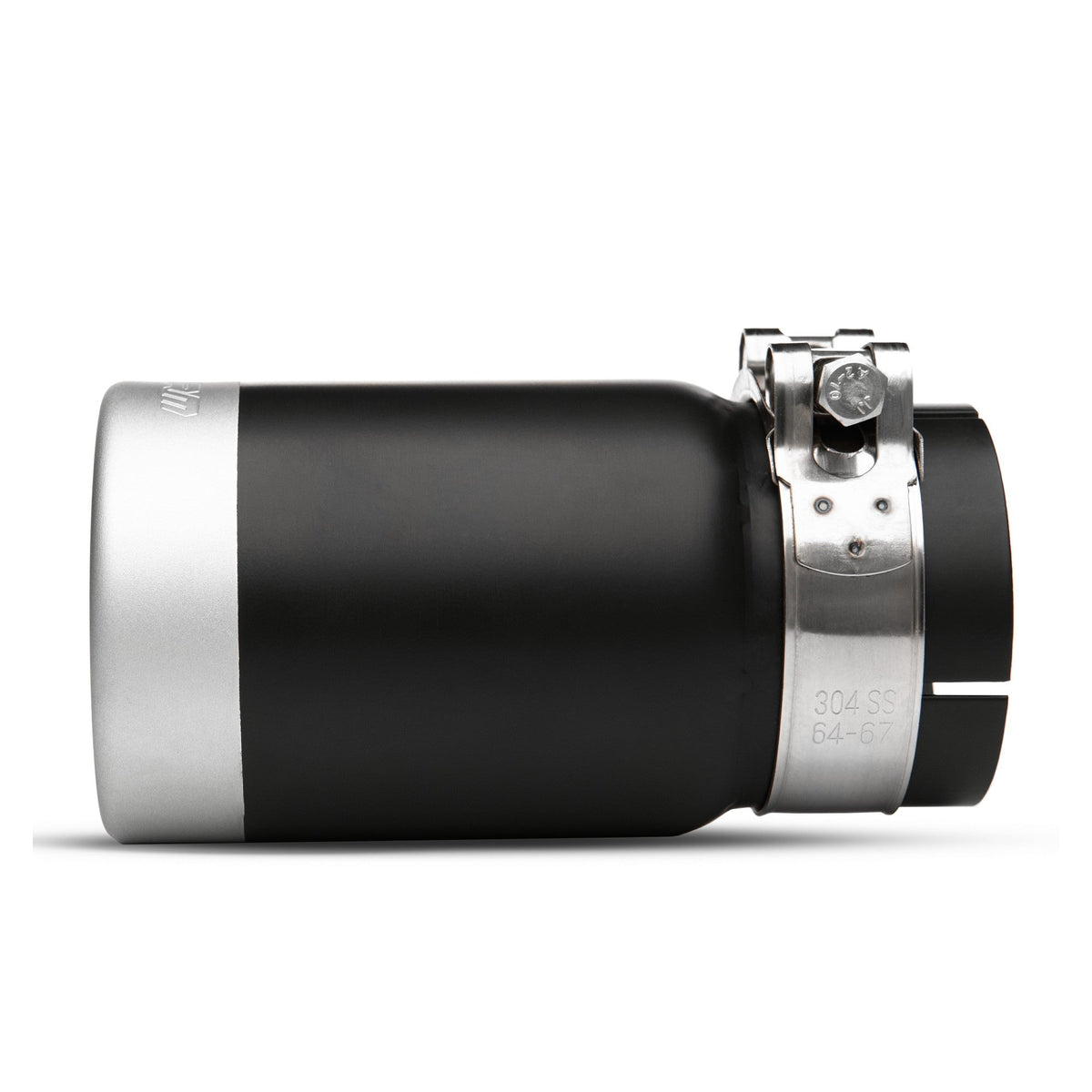 HYBRID Ändrör - straight rounded with diffuser silver Corsa Design
