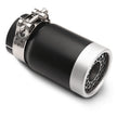 HYBRID Ändrör - straight rounded with diffuser silver Corsa Design