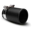SPORT Ändrör - straight rounded black ceramic Corsa Design