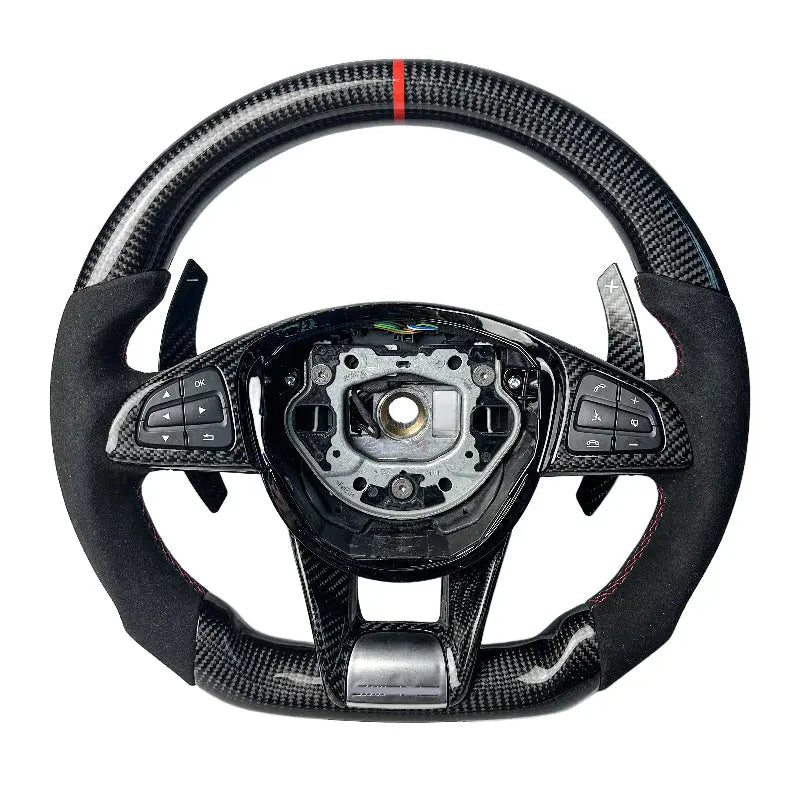 Custom Kolfiber- & Läderratt – Mercedes-Benz (A / C / E / S / CLA / CLS / GLA / GLC / G-Klass / AMG) Corsa Design