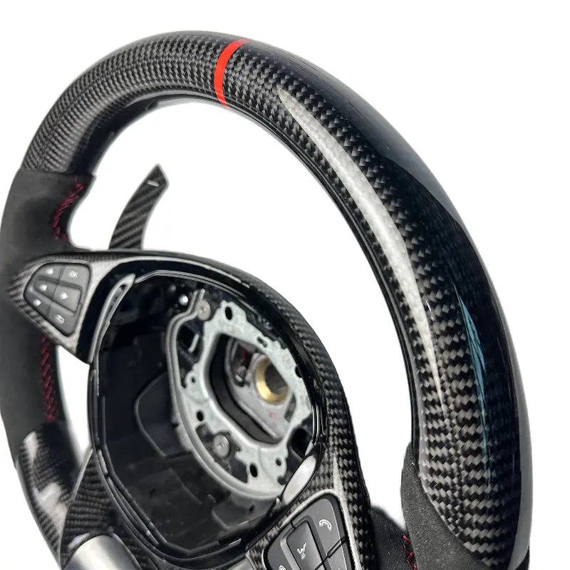 Custom Kolfiber- & Läderratt – Mercedes-Benz (A / C / E / S / CLA / CLS / GLA / GLC / G-Klass / AMG) Corsa Design