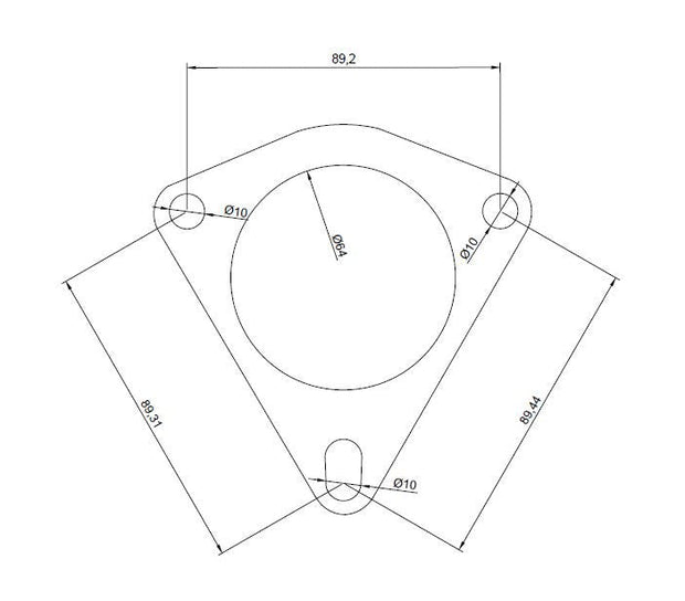 Flansza mocująca AUDI A4, A5 B8 Corsa Design