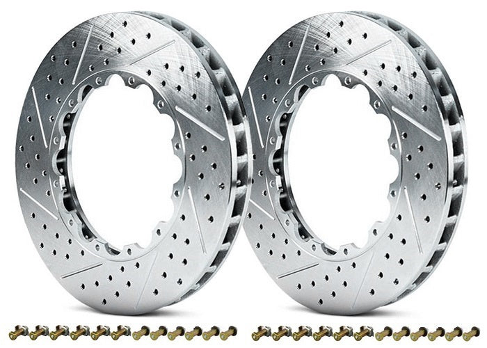 D2-123DSR - GiroDisc 2-Delad Bromsskiva Slityta (Höger)