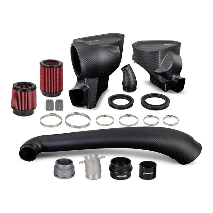 Mishimoto insugskit BMW G8X M3/M4 2021– matt kolfiber – bild 2