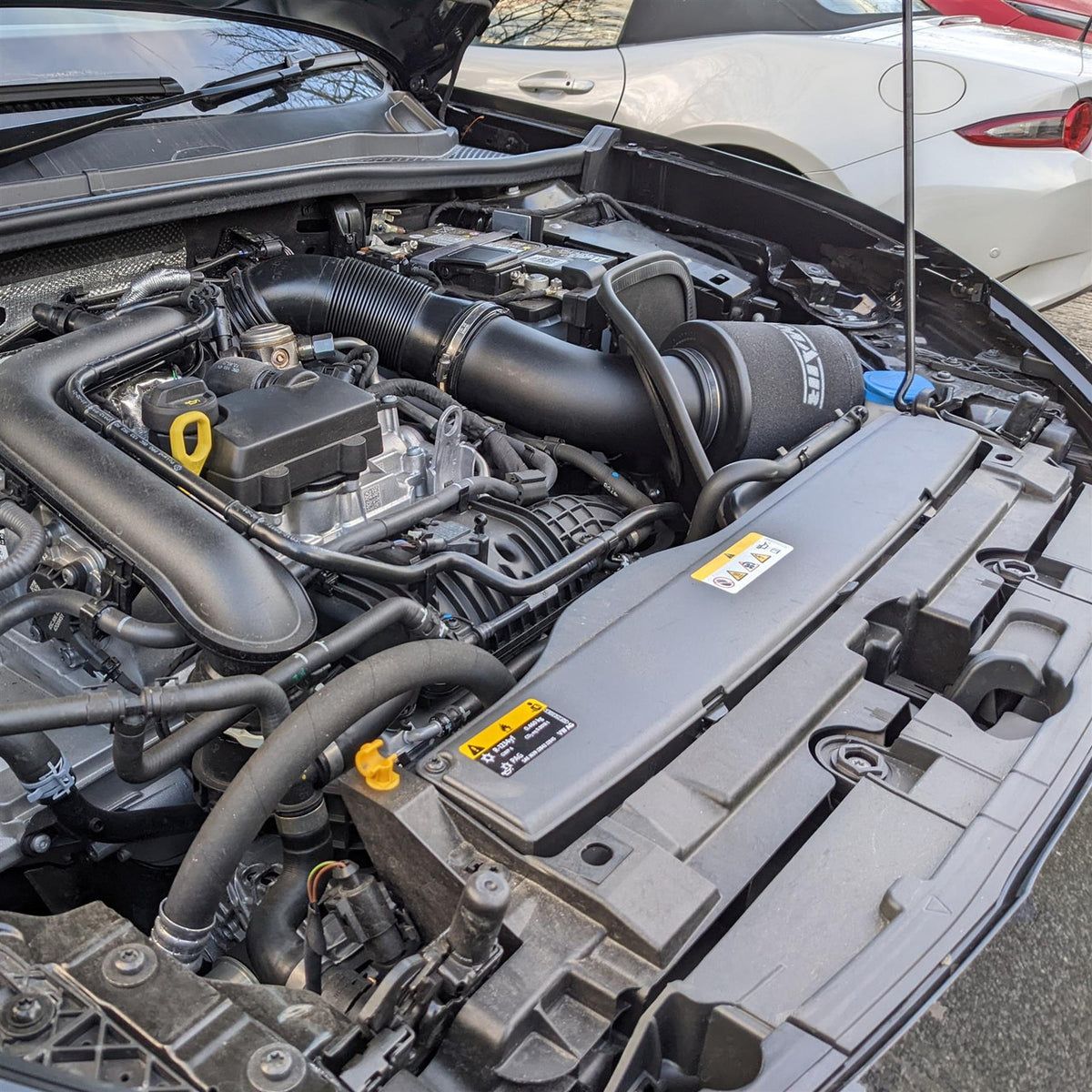 Ramair insugskit Volkswagen Arteon 3H Golf Mk7 Mk8 T-Cross T-Roc Touran Mk2 Tiguan AD Allspace BW Polo AW Passat 3G Caddy Mk4 Mk5 1.0 MPI 1.5 TSI TFSI eTSI (JSK-143-BK)