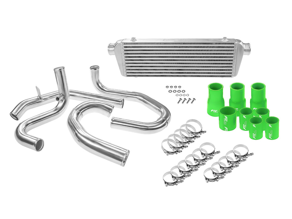 FMIC.EU Intercooler-kit VW Golf 4 / Jetta 1.8T (Grön)