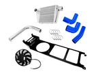FMIC.EU Intercooler-kit Nissan Patrol 3.0D M57 Top Mount (Blå)
