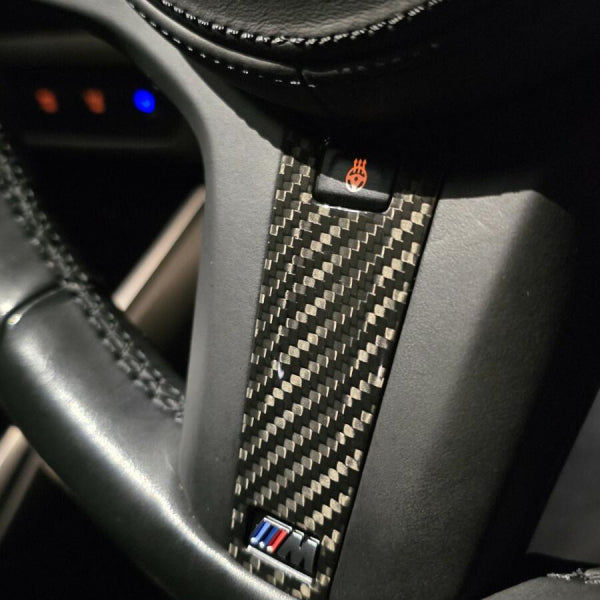 Rattdekorer i carbon med värmefunktion för BMW G-serie M2/M3/M4/M5/M8/X3M–X6M