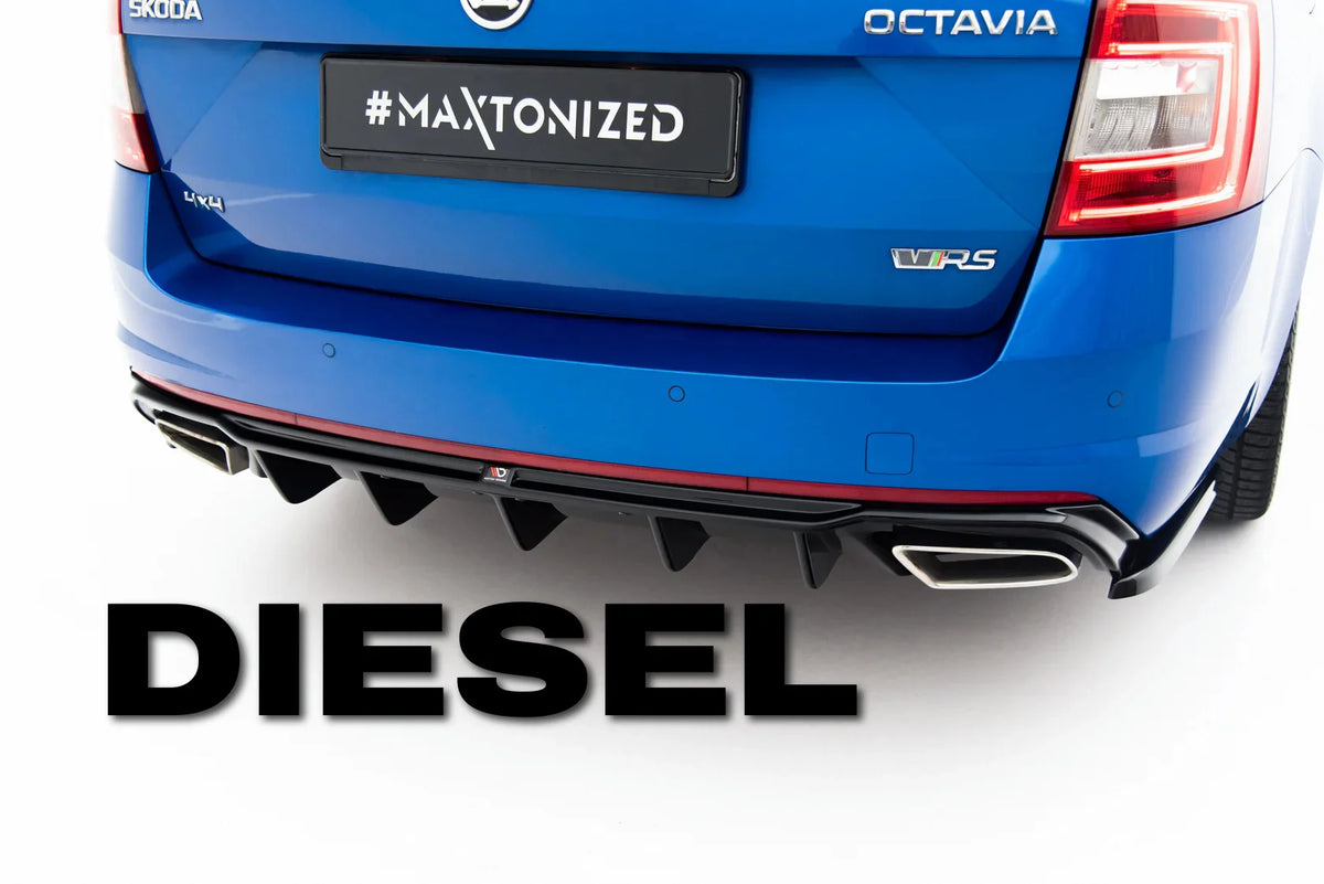 Rear Valance V.2 för Skoda Octavia RS Mk3 / Mk3 Facelift Hatchback / Estate