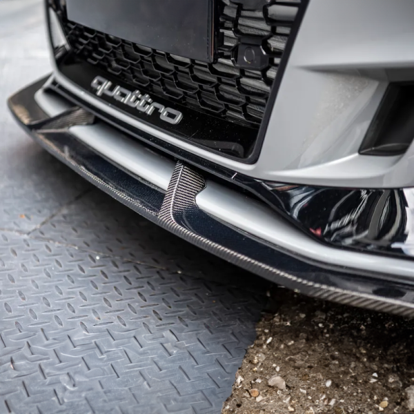 Frontläpp i carbon för Audi RS3 2017–2019 variant 1 – bild 4
