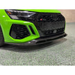 Frontläpp i carbon för Audi RS3 8Y 2022–2024