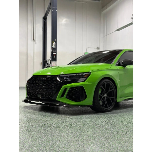 Frontläpp i carbon för Audi RS3 8Y 2022–2024 – bild 3