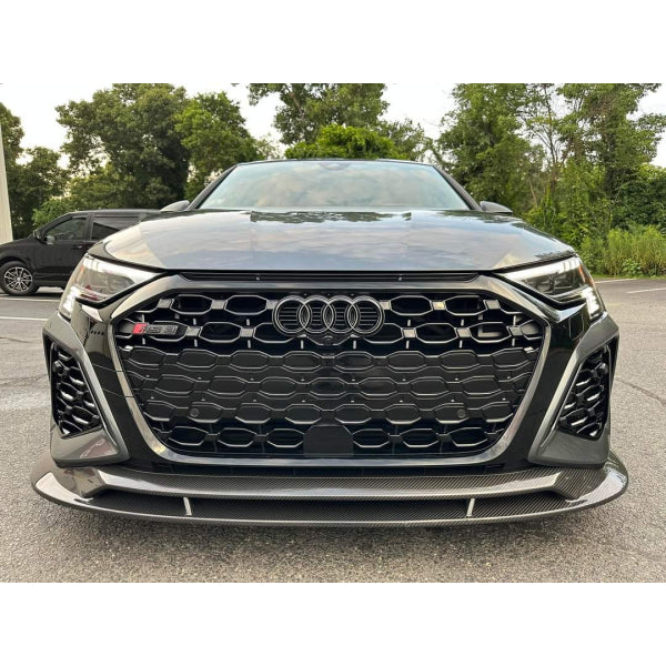 Frontläpp i carbon för Audi RS3 8Y 2022–2024 – bild 9