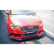 CMST Frontläpp version 2 i blank carbon för Audi A3 / S3 / RS3 8V Sedan 2014–2016