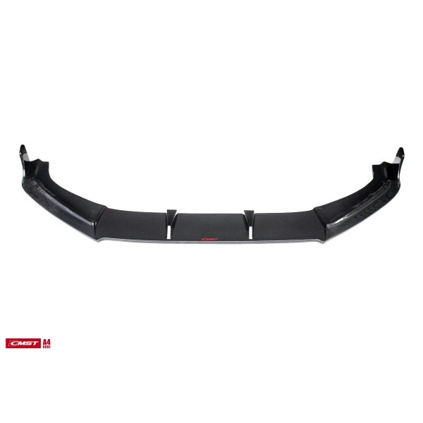 Frontläpp i blank carbon för Audi A4 S line / S4 2017–2024