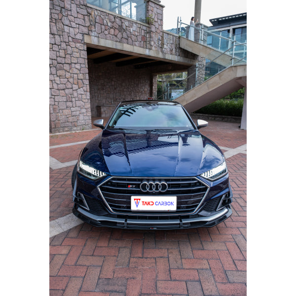 Frontläpp i dry pre-preg carbon för Audi A7 / S7 C8 2019–2023 – bild 2