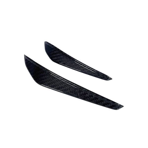 Canards / aero flicks i Dry Carbon för BMW M3 G80 & M4 G82/G83