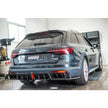 Spoiler till bagageluckan i Dry Carbon Karbel för Audi A4 S line Allroad B9 2017–2019 – bild 6